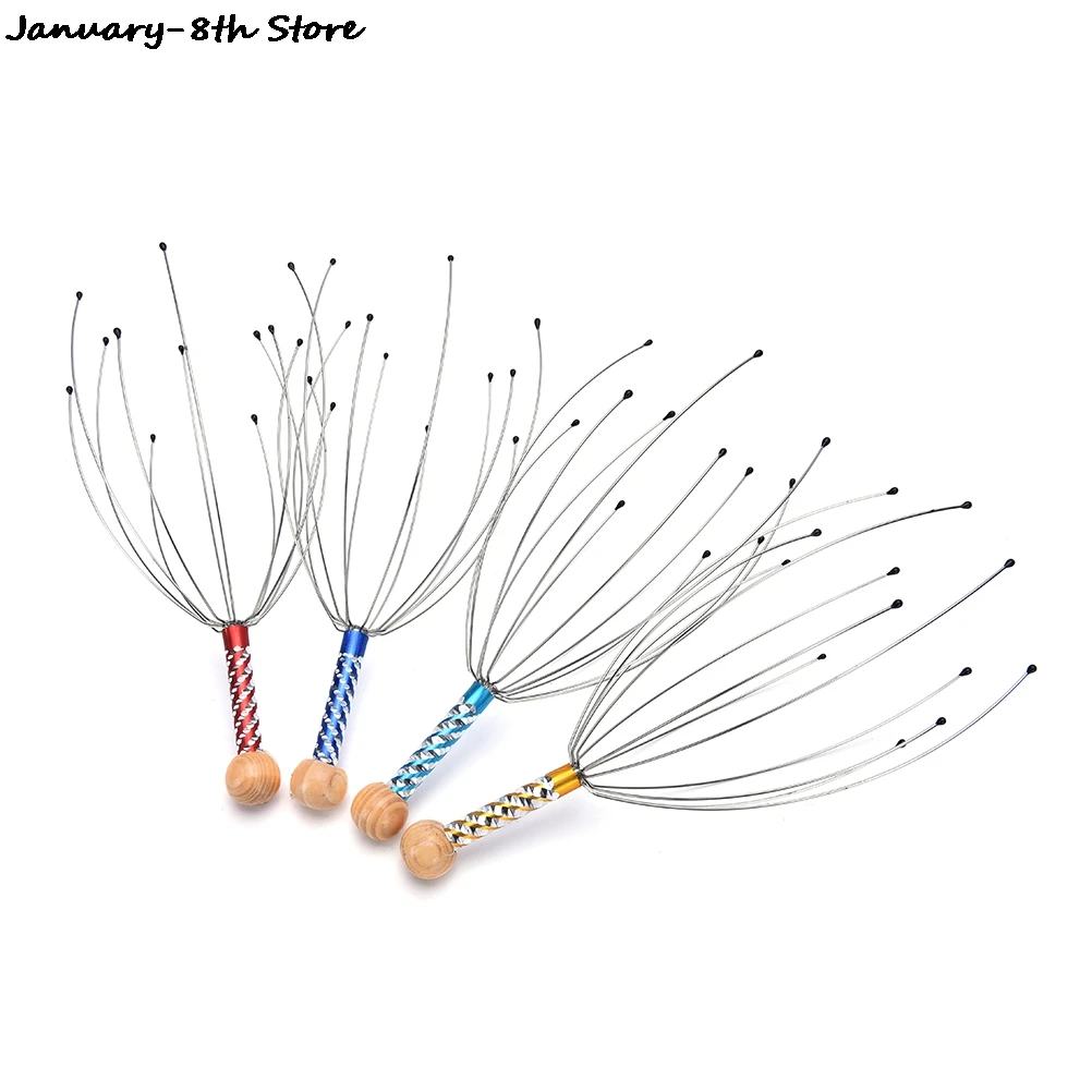 Расслабляющий массажер для головы лечебный массаж с когтями шеи снятие боли