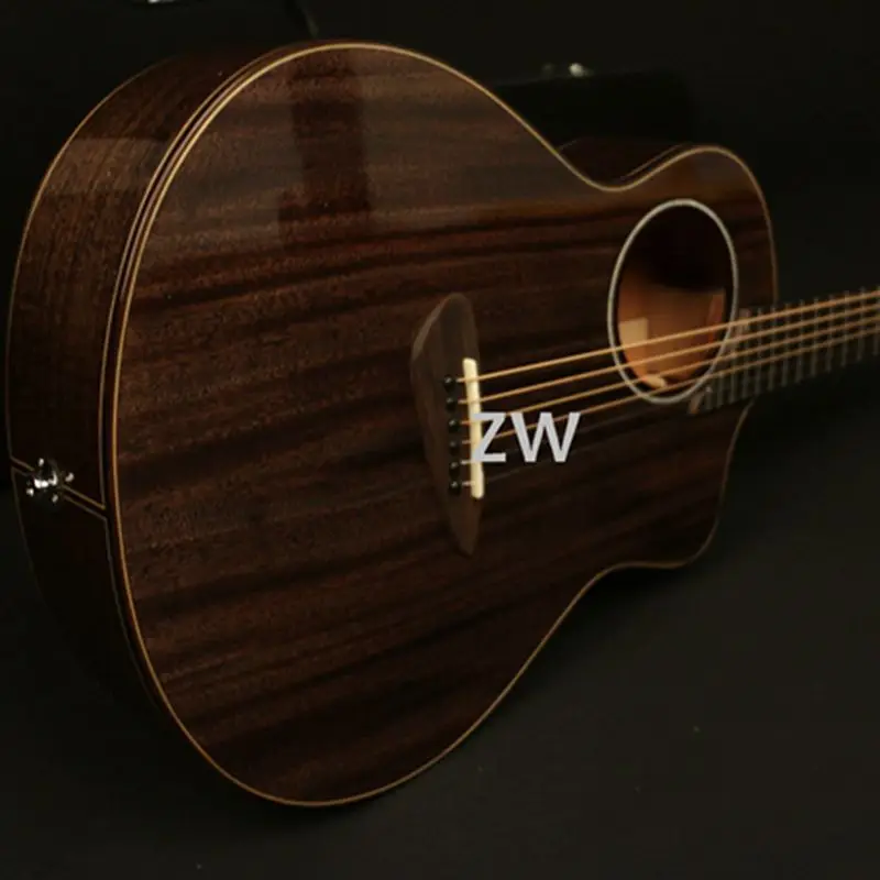 39In Electric Acoustic Guitar With Pickups Sapele Top and Backside y Small Sound Good Quality | Спорт и развлечения
