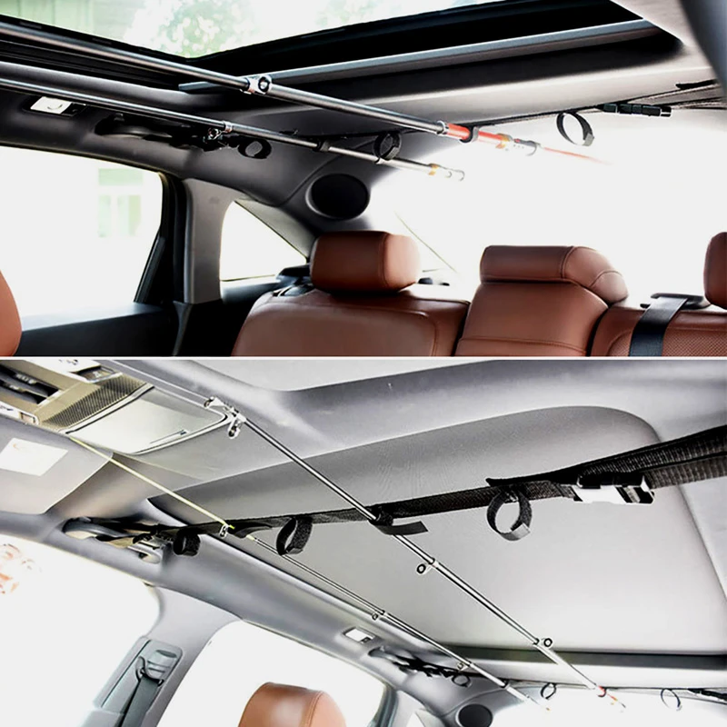 Универсальный автомобильный держатель для удочки многоразовый инструмент ловли