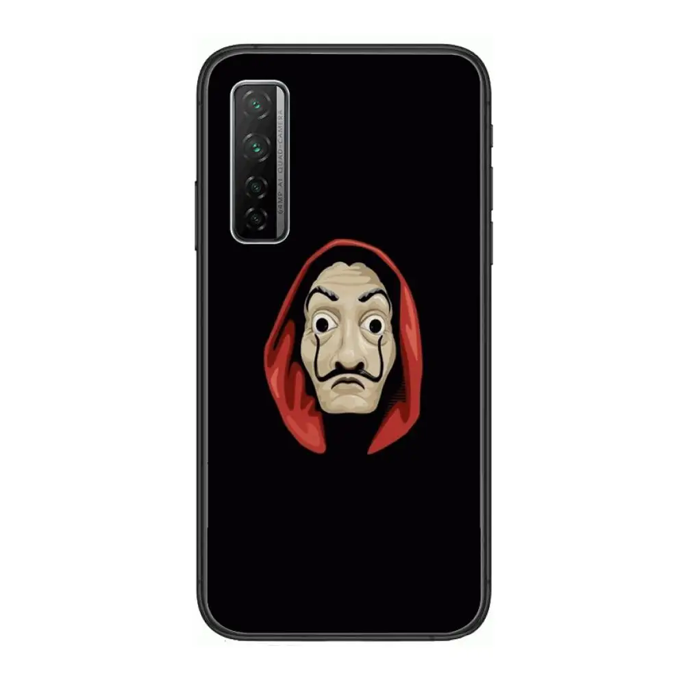 

Funny animals dog Anime Phone Case For Huawei Nova 2 3 4 5 6 7 8 SE i E Pro Lite Black Etui Coque Painting Hoesjes comic fashio