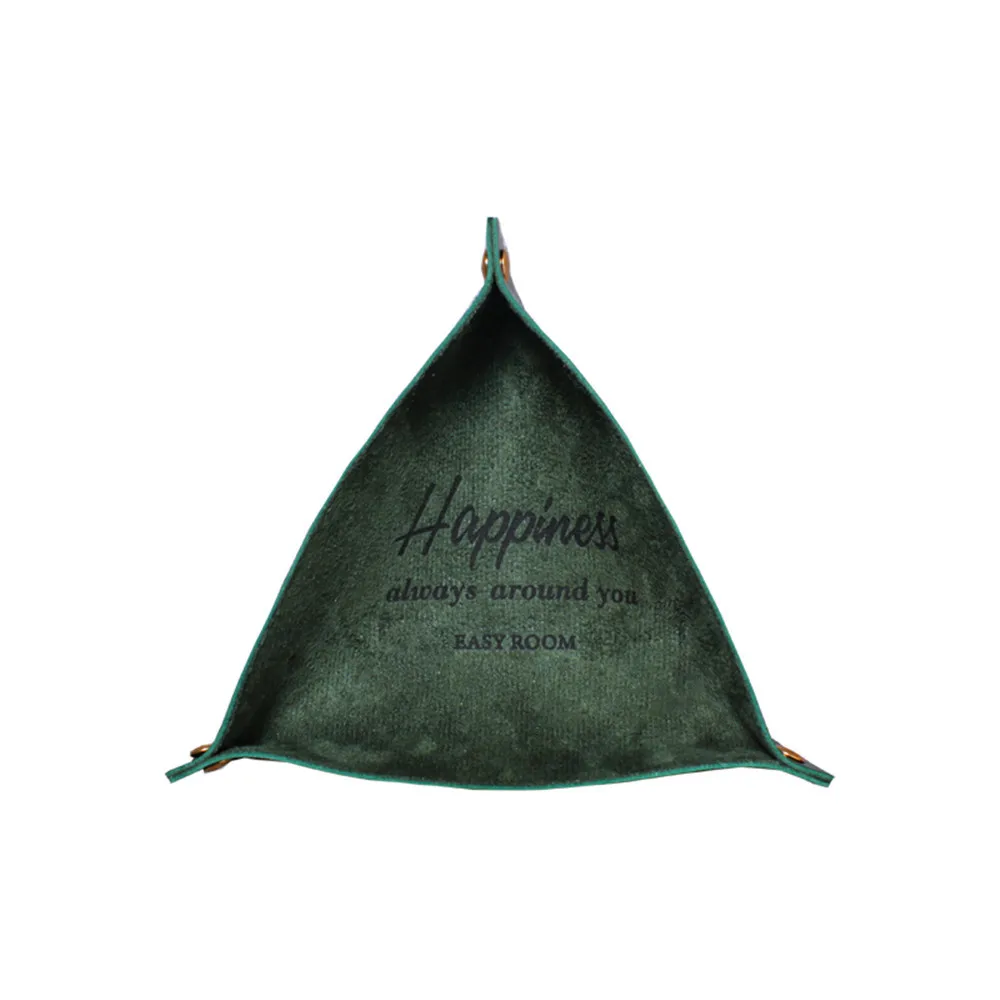 Шикарный органайзер для макияжа из искусственной кожи Настольный ящик хранения