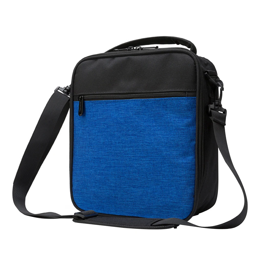 

Picnic Oxford Cloth Outdoor Lunch Bag Insulated Cooler Portable Detachable Strap Tote Box Bento Pouch Fresh Office Food Storage