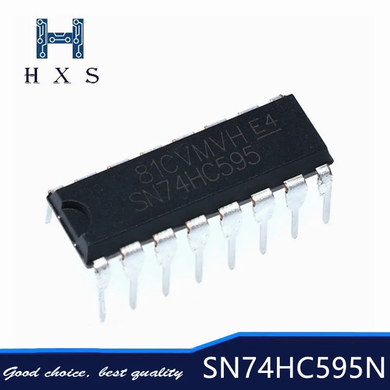 

Корпус SN74HC595N SN74HC595 74HC595 DIP 74HC595N DIP16, новый и оригинальный, 10 шт.