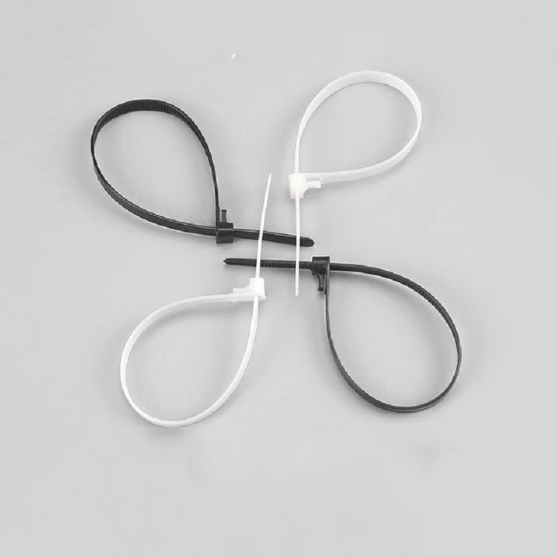 Многоразовые нейлоновые кабельные стяжки 100 шт. одобренные UL Rohs Нейлоновые