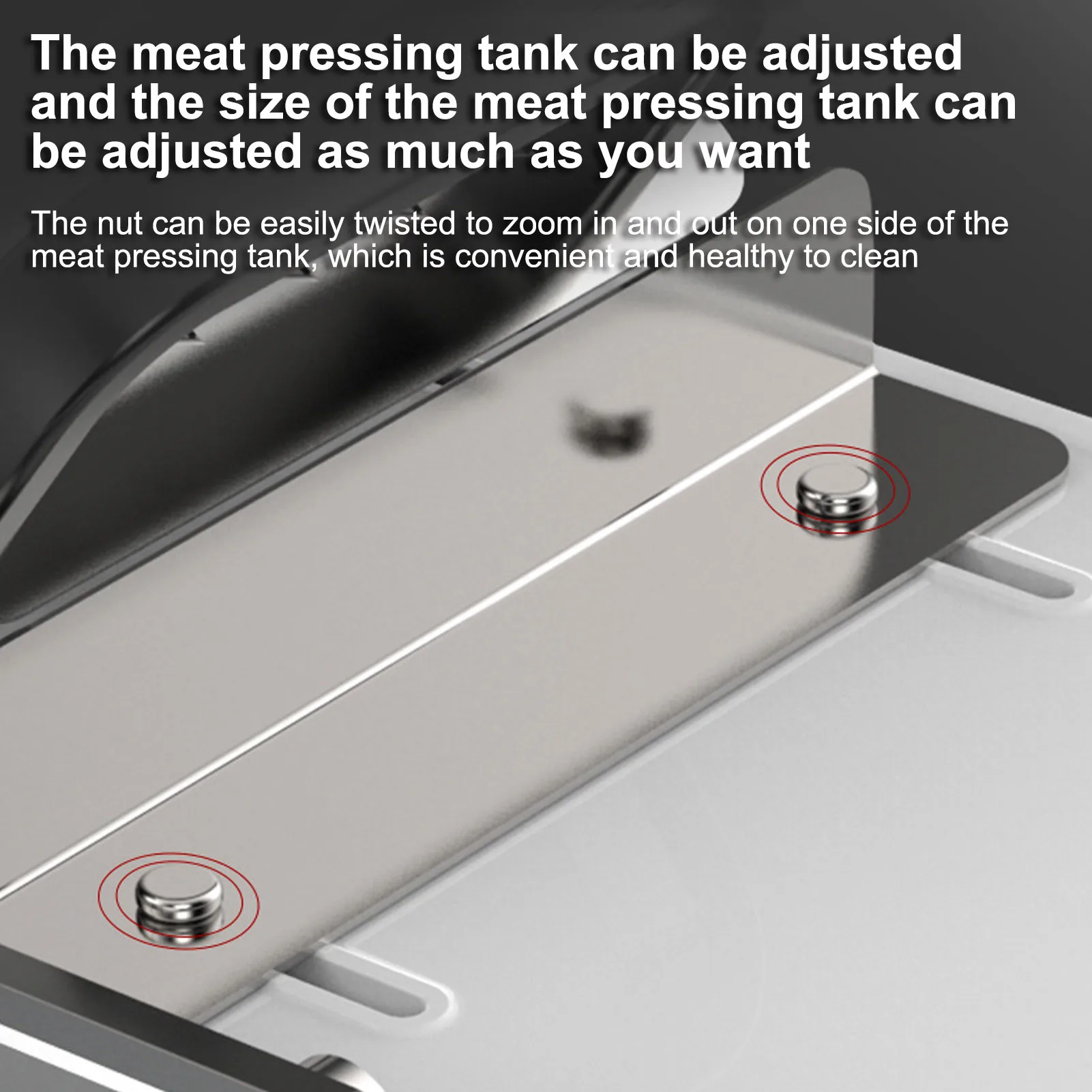 

430 Stainless Steel Meat Slicing Easy-cut Frozen Beef And Mutton Manual Thickness Adjustable Meat And Vegetables Slicer Gadget