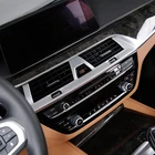 Для BMW 5 серий G30 2017 2018 ABS пластиковый Автомобильный Центральный контроль крышка выпускного отверстия воздуха отделка стикер аксессуары для интерьера автомобильный Стайлинг