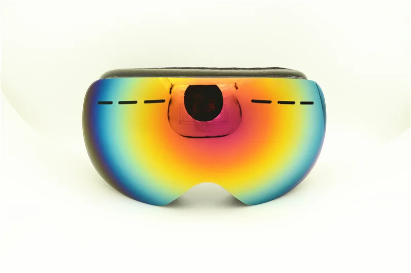 Для взрослых Лыжный Спорт очки большие сферические Gafas сноуборд мужские и женские лыжные очки двухслойные противотуманные