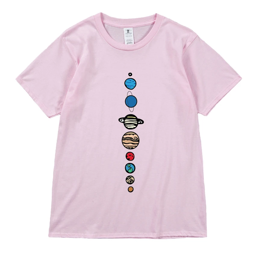 

New Summer Galaxy T-Shirt Men Women Oversized Cotton Harajuku T Shirt O-neck Male Causal Tshirts Fashion Brand Loose Tee