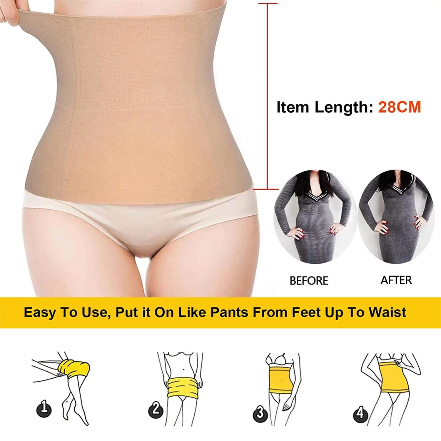 Для женщин послеродовой поясной пуш ап бюстгальтер с эффектом Body Shaper Живота