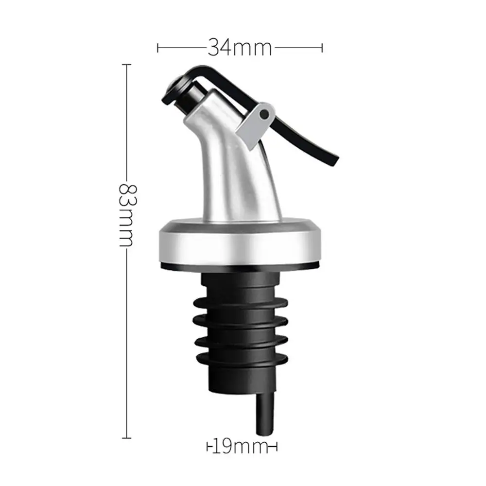 

Olive Oil Sprayer Liquor Dispenser Wine Pourers Flip Bottle Silicone Cap Stopper Soy Source Tap Tool Bar Kitchen Free shipping