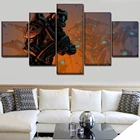 Современный домашний декор HD печатный плакат 5 шт Холст Картина игра гало 5 стражи Мастер Шеф картины настенное искусство рамка для спальни