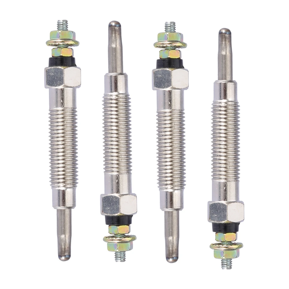 

Made Of High Quality Aluminum Alloy Material 4pcs Dual Core Diesel Heater Glow Plugs For Mitsubishi Challenger L200 L300 2.5 D