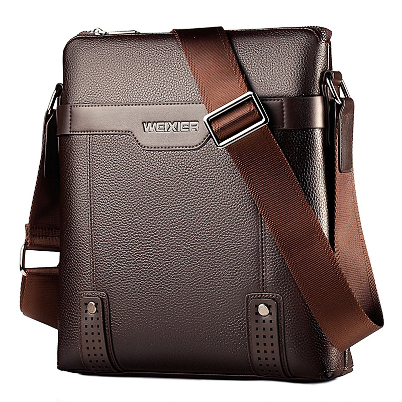 Роскошные брендовые дизайнерские ретро сумки через плечо для мужчин деловой