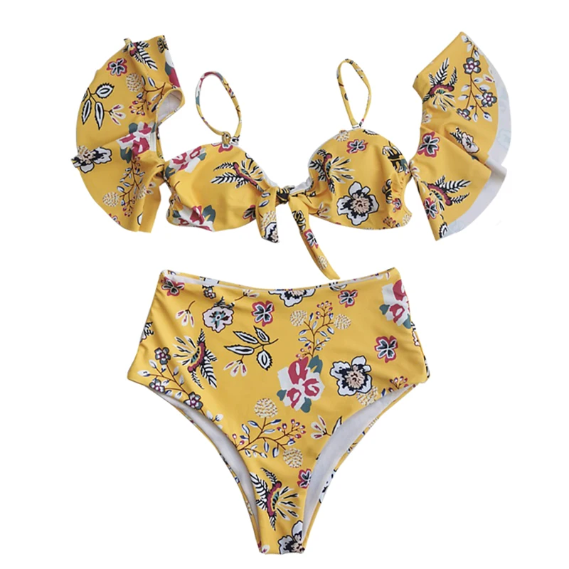 

Sexy Large Plus Size Brazilian Bikini Set Underwear Female Set 2 Pcs Women's Swimsuit Female Matching Sets with Pantsswimwears