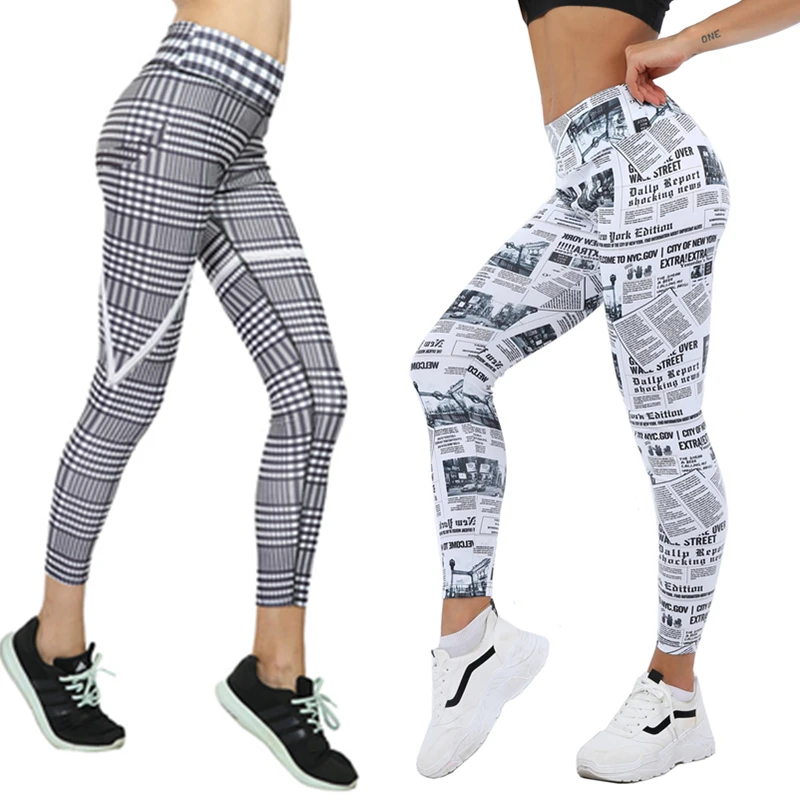 Для йоги и спорта для женщин женские леггинсы тренировки Фитнес брюки дышащие