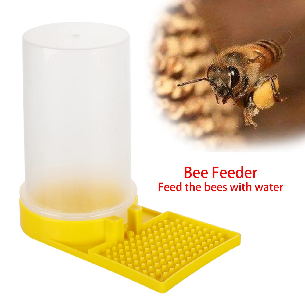 Пластиковый питатель пчел в виде пчелиных сот с Поильник для питьевой гнездо
