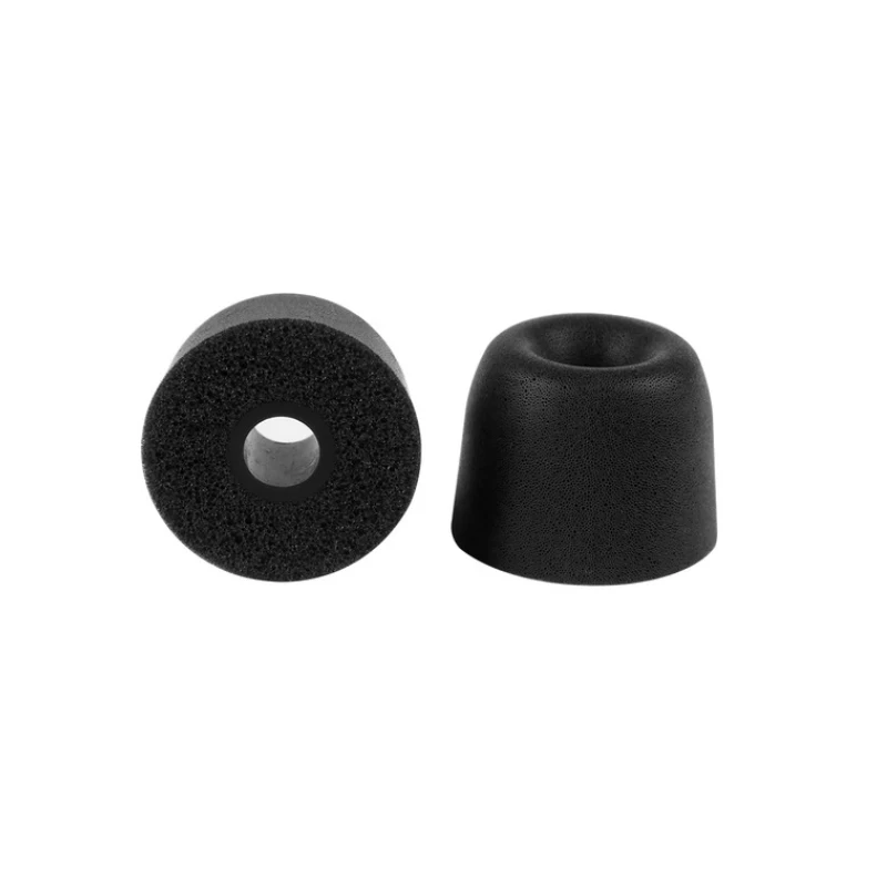 100PCS Walkie Talkie Soft Memory Foam Earbuds Earmuffs T100 Noise Isolation Eartips for Acoustic Tube In-Ear Earphone