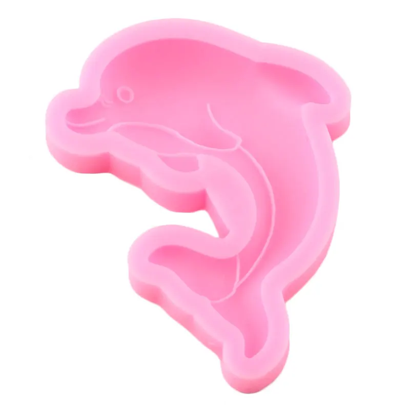 3D Животные силиконовая форма Дельфин инструменты для украшения торта помадка