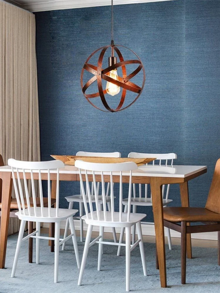 Деревенский подвесной светильник винтажный промышленный металлический