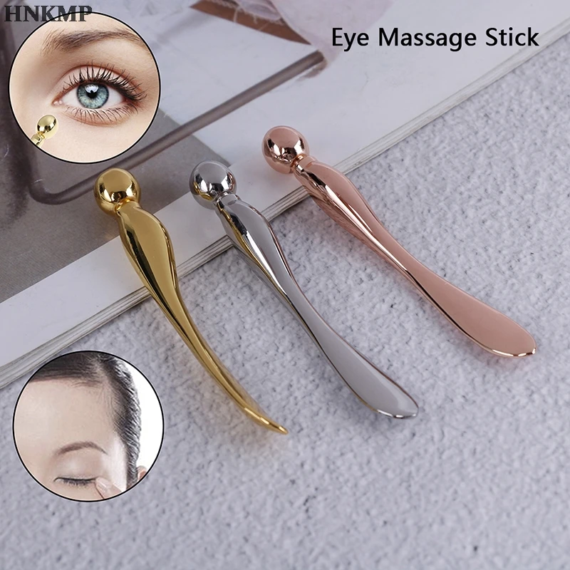 

1Pcs Dark Circles Eye Cream Divided Scoop Massage Stick Sleeping Spatula Face Lift Eye Massager Beauty Tools 3 Colors