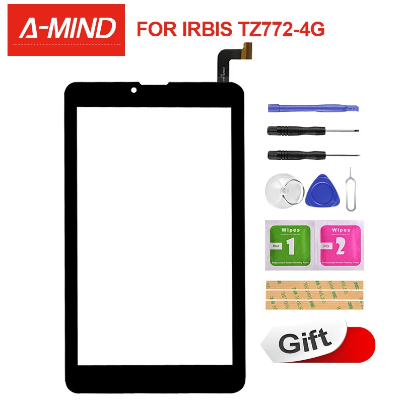 

New For 7'' inch Irbis TZ772 4G Tablet Capacitive touch screen panel digitizer Sensor replacement Multitouch MJK-PG070-1428 FPC