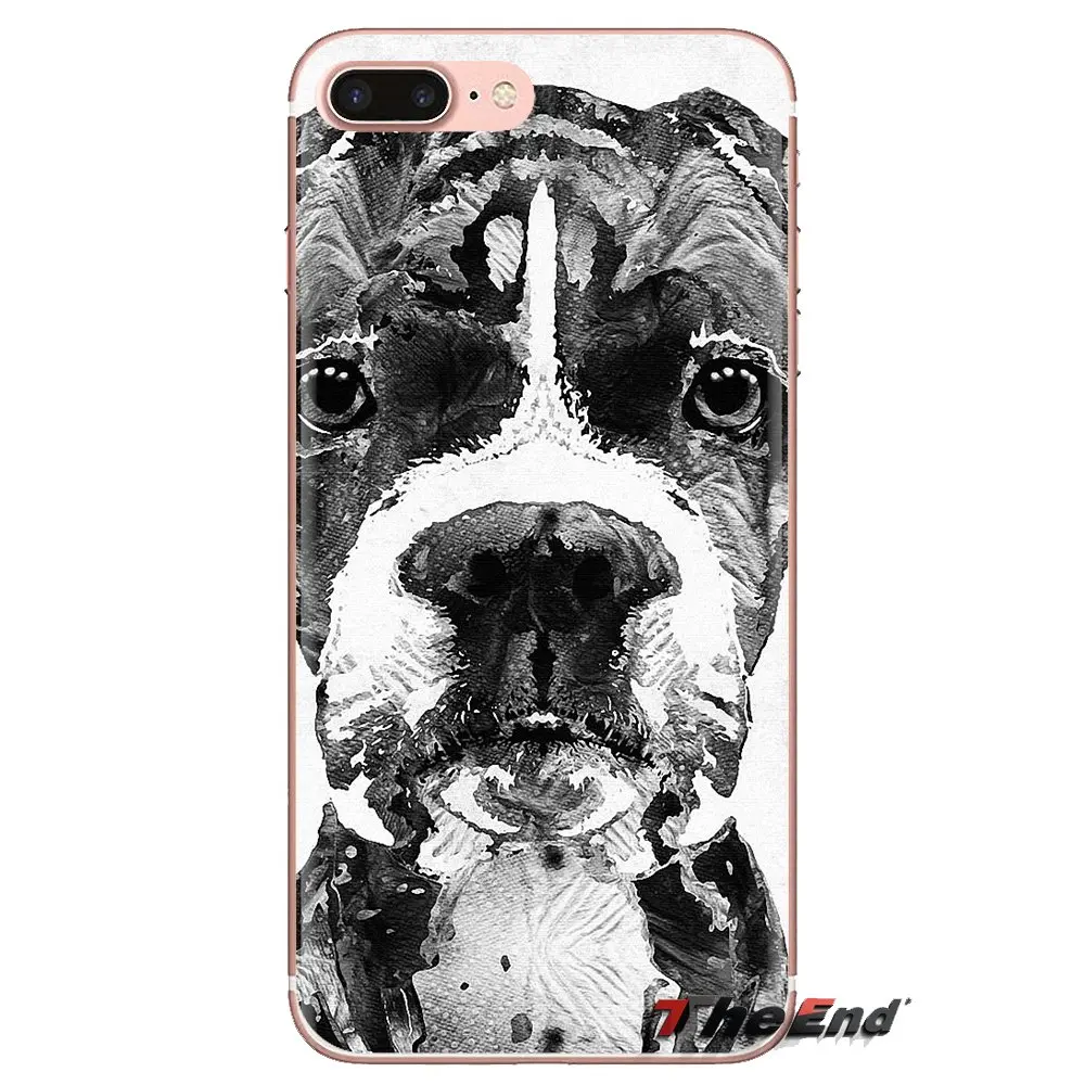 boxer dog puppy Soft Transparent Cases Covers For Oneplus 3T 5T 6T Nokia 2 3 5 6 8 9 230 3310 2.1 3.1 5.1 7 Plus 2017 2018 |
