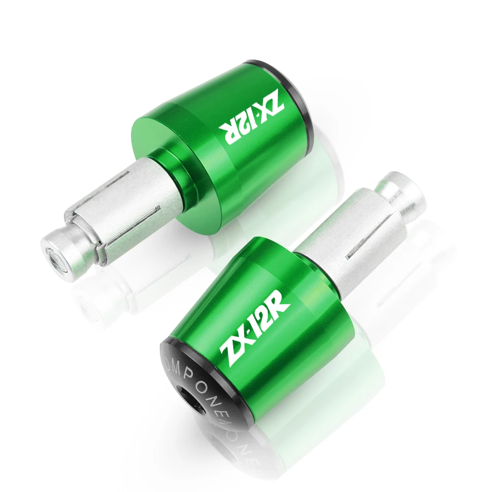 

For Kawasaki Ninja ZX-12R ZX12R 2000 2001 2002 2003 2004 2005 Motorcycle Handle Bar End Handlebar Grips Cap Anti Silder Plug