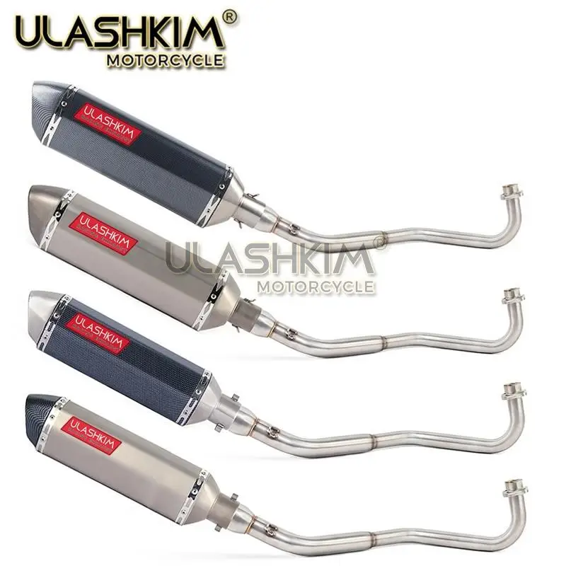 M3 мотоцикл полная система глушитель среднего подключения трубы слипоны для HONDA