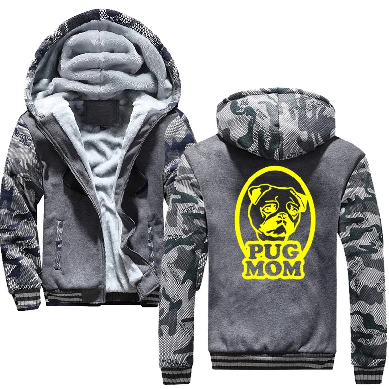 Толстовка мужская зимняя утепленная на молнии с капюшоном | Мужская одежда