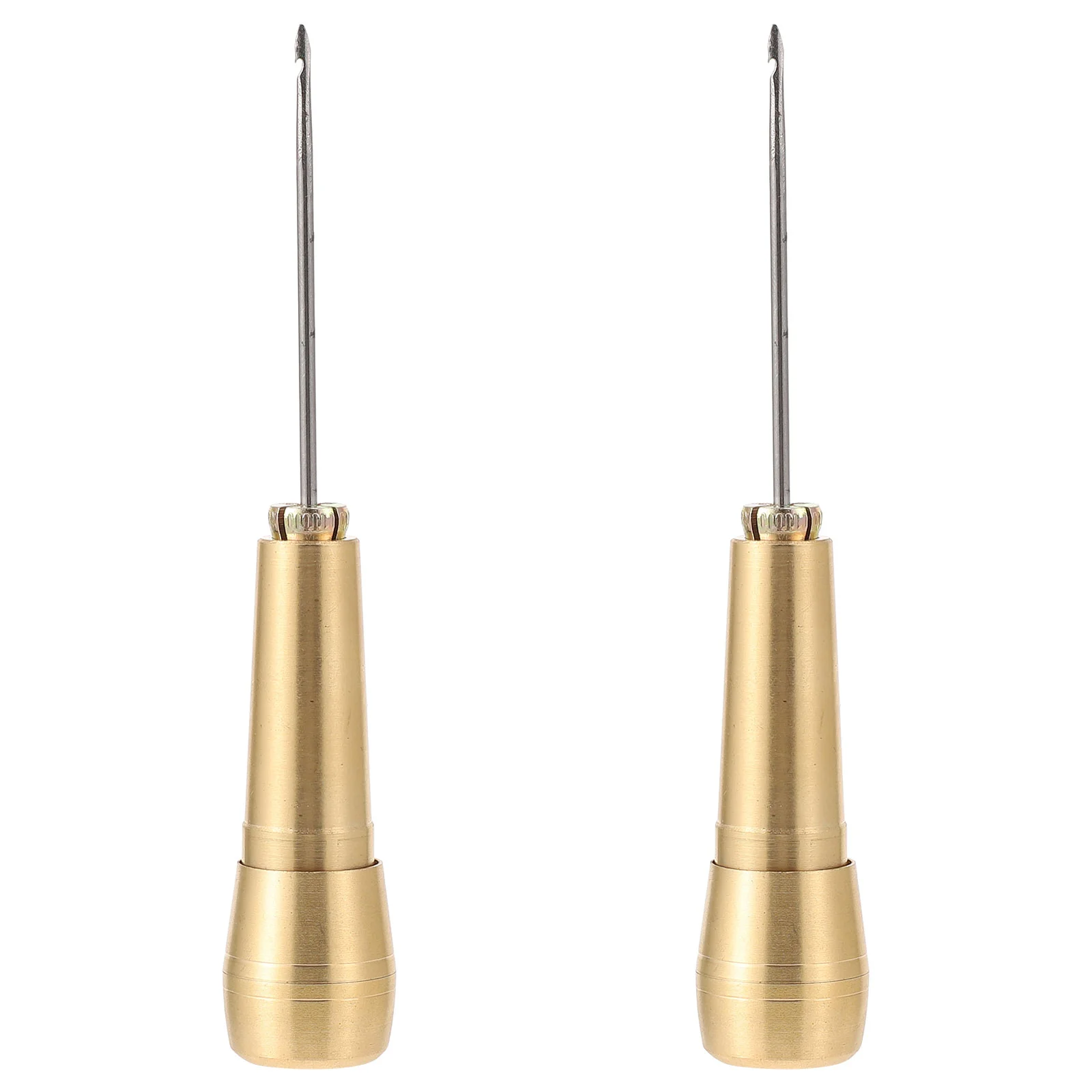 

2Pcs Sewing Awls Leather Repair Tools Shoes Repair Awls Crochet Prickers