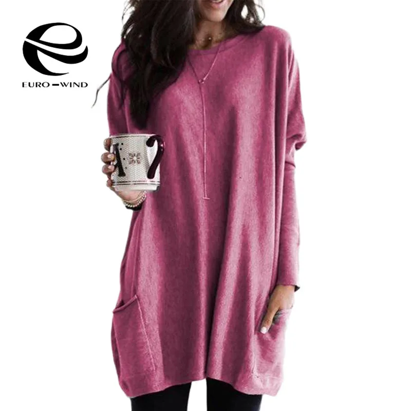 Женские топы и блузки размера плюс 5XL новинка 2019 Осенние одноцветные с длинным