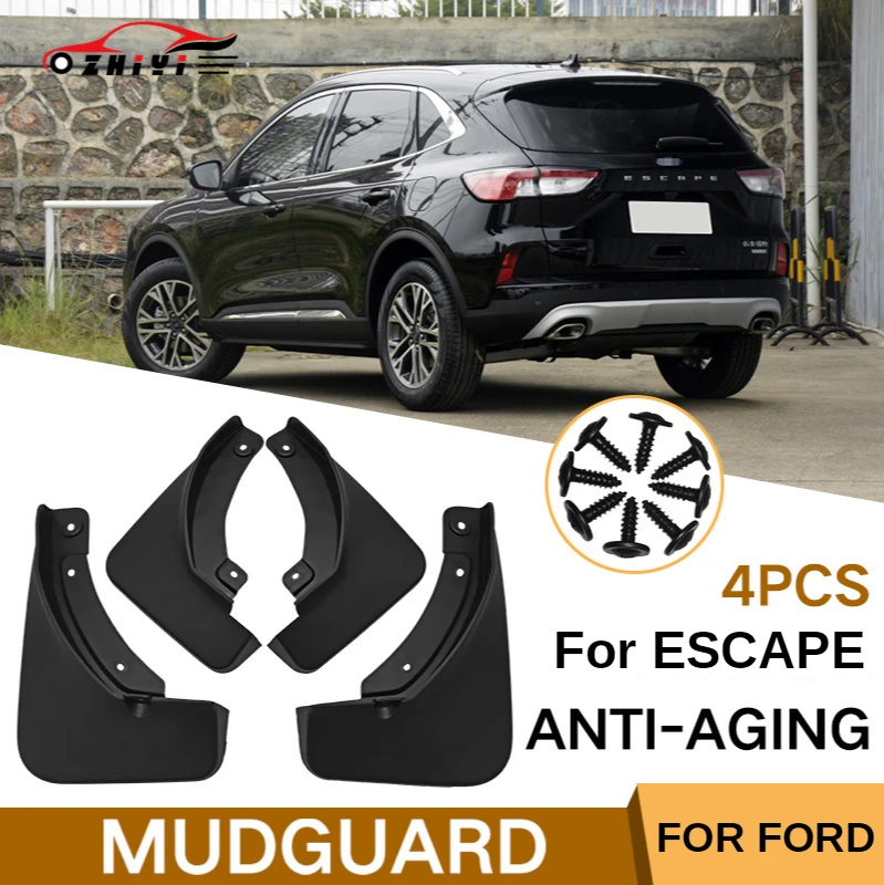 

Товары для защиты автомобиля для Ford Escape 2020, низкопрофильная версия Автомобильные Брызговики для защиты от грязи и песка.