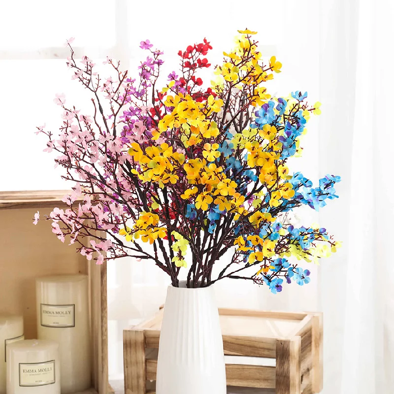 

Single Branch Artificial Exquisite Gypsophila Flowers Holiday Celebration Party Supplies Christmas Home Living Room Decoration