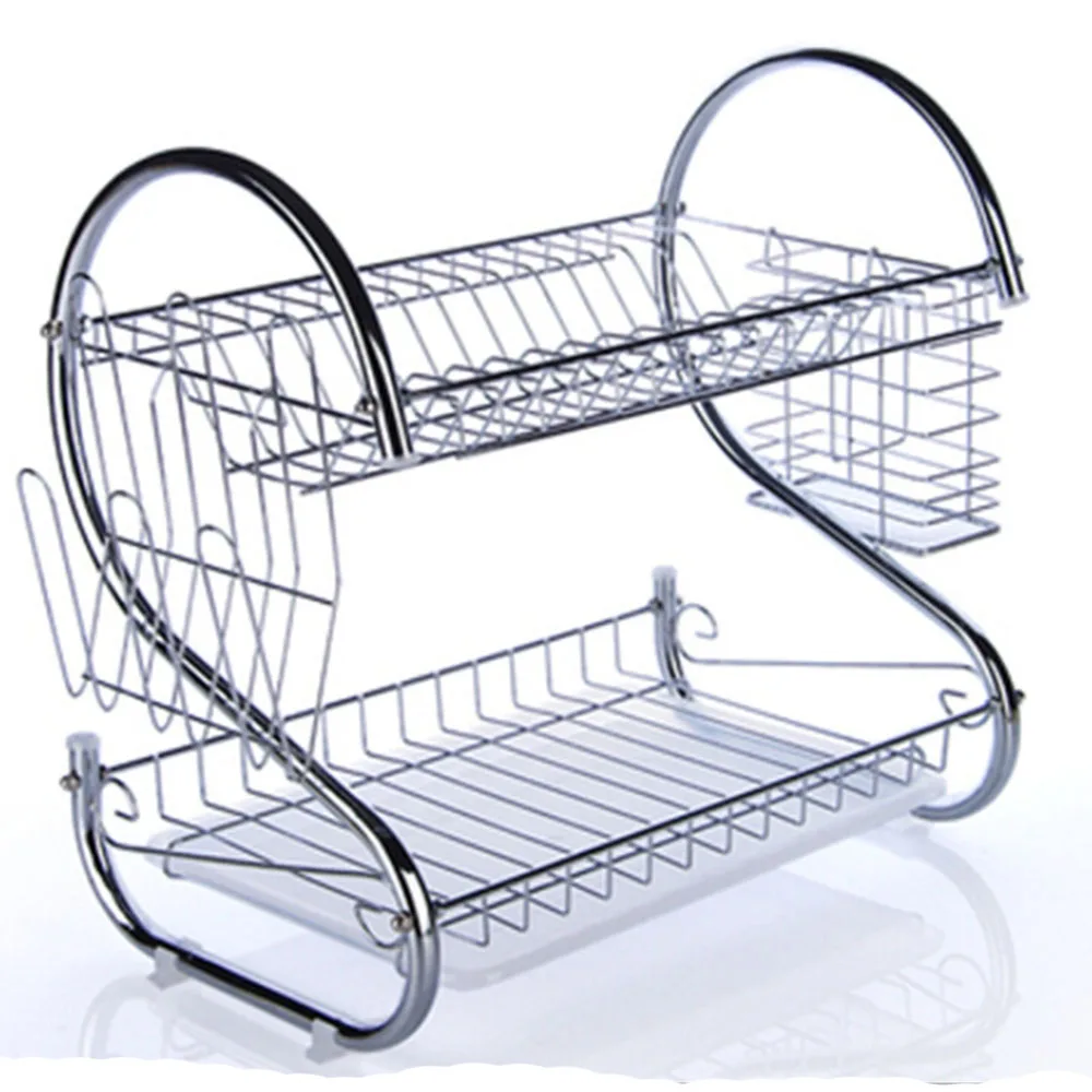 1 pcsSilver s образная кисть для двойного слоя чаши посуда палочки дозирующая детская