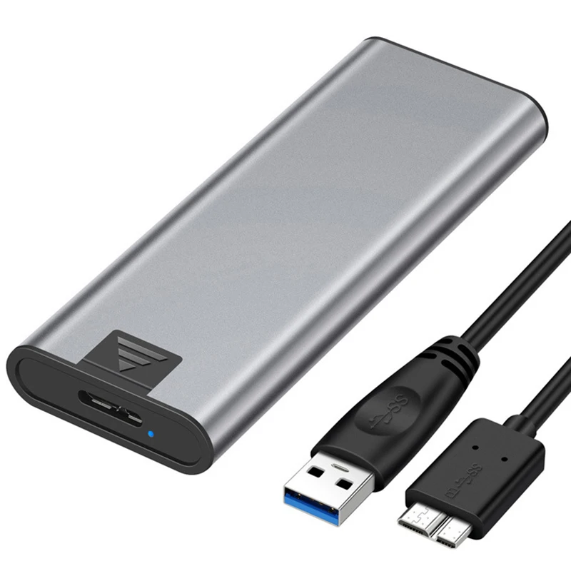 

Чехол для внешнего жесткого диска M2 SSD M.2 на USB 3,0 NGFF для NGFF SATA B M + B Key, корпус для SSD M.2 2230 2242 2260