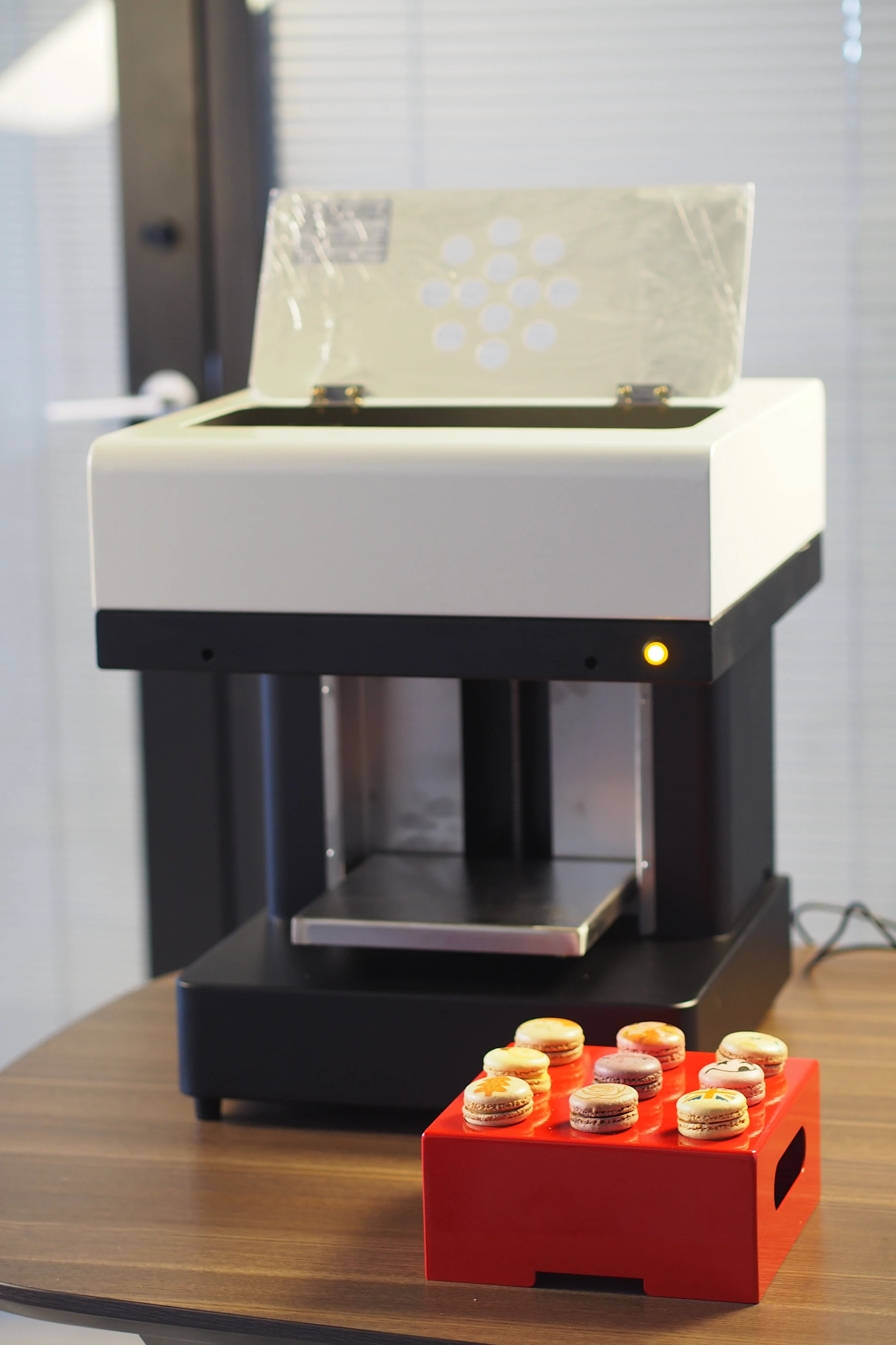 Кофейный принтер с 4 чашками для селфи латте печать съедобных продуктов легкая