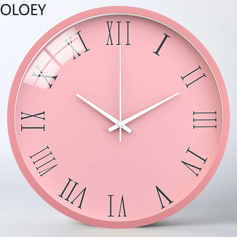 Большие белые настенные часы современные Креативные кухонные бесшумные