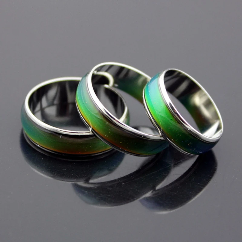 

Fashion Temperature 2020 Change Color Mood Ring Jewelry Smart Discolor Rings Best Gift For Friends