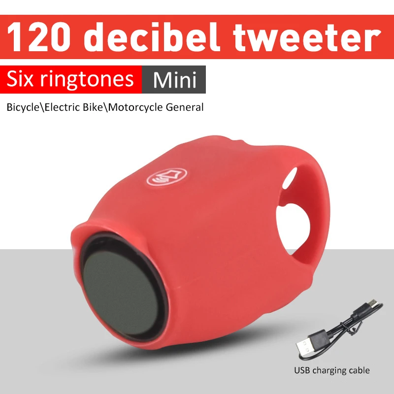 Велосипедов велосипедный Звонок Перезаряжаемые/Батарея мини накладка на руль