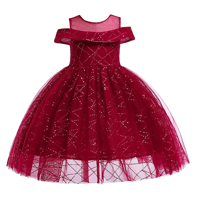 Летнее платье для девочек однотонная модная детская одежда платья От 3 до 8 лет