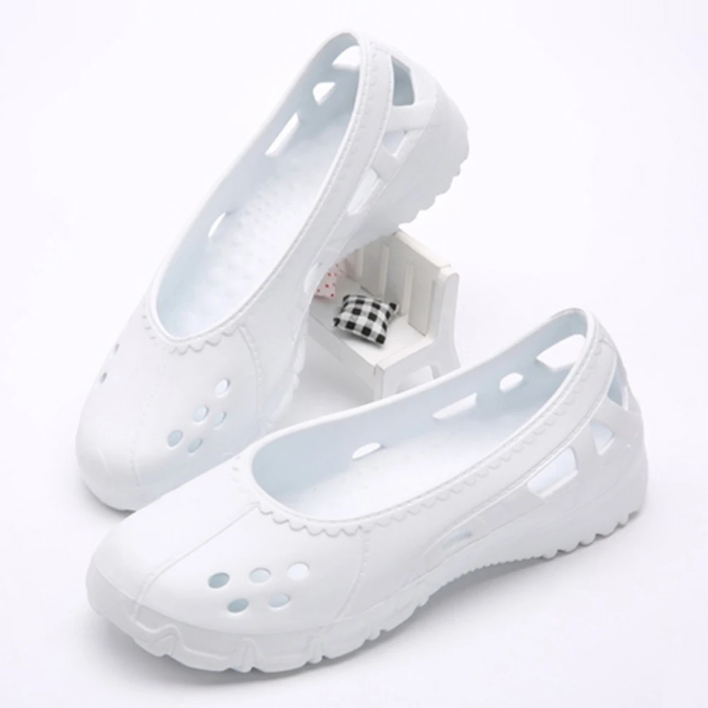 

Tooth Beauty Work Shoes New Hollow Scrubs Shoes Women's Shoes Pet Grooming Lab Working Shoes Anti-static Autoclavable Clogs