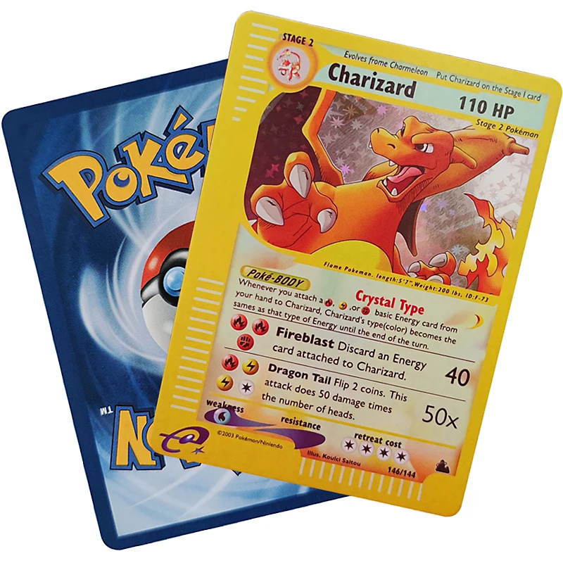 Покемон кардекс базовый набор 1996 года Английский Французский флэш-карта аниме