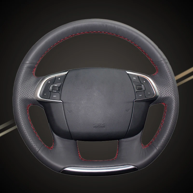 Оплетка на руль для Citroen C4 C4L 2011 2015 DS4 автомобильные оплетки аксессуары салона