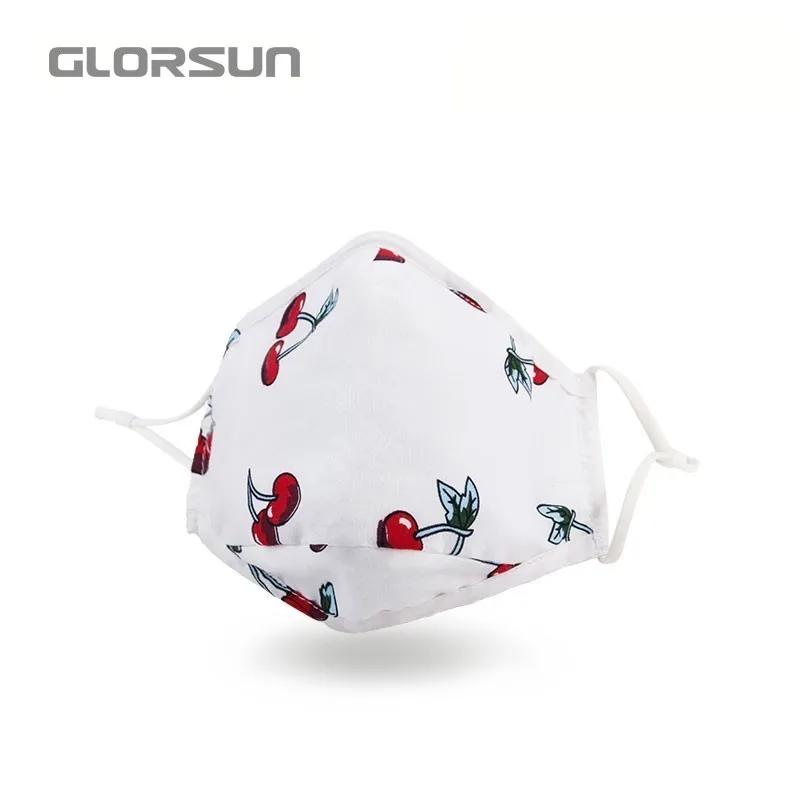 GLORSUN Маска Рот Лицо Черный Аниме Анти Пыль загрязнения PM2.5 Smog Mond Masker ткань корейский с рисунком маска Чехлы Мода - Цвет: 002BA016