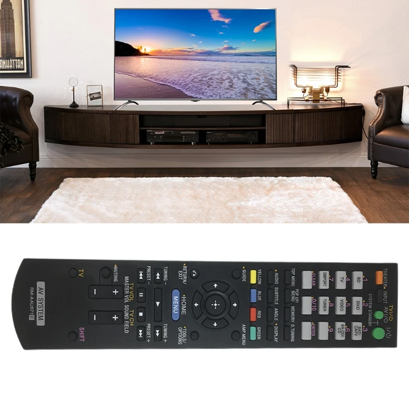 

Replaced Remote Control for STR-DN840 STR-DH550 RM-AAU169 STR-DH740STR-DN840 STR-DH550 RM-AAU169Home Theater Audio/Video