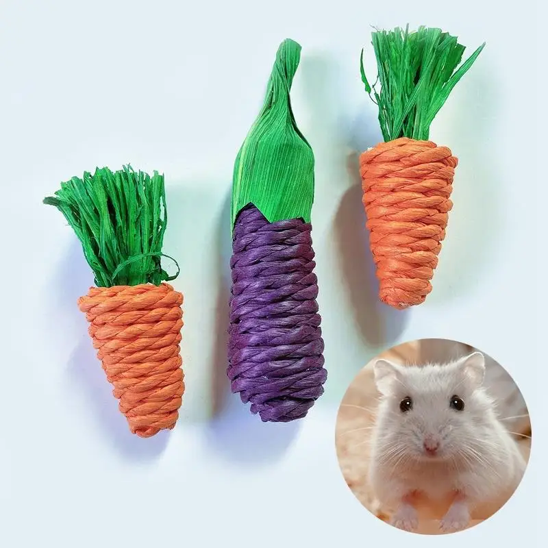 3 шт./компл. жевательная игрушка для птиц Интерактивная попугай чистка зубов