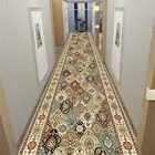 Длинный ковер для коридора по индивидуальному заказу, ковер для европейской лестницы, коридора, свадебный ковер для гостиницы, нескользящий цветочный ковер для пола
