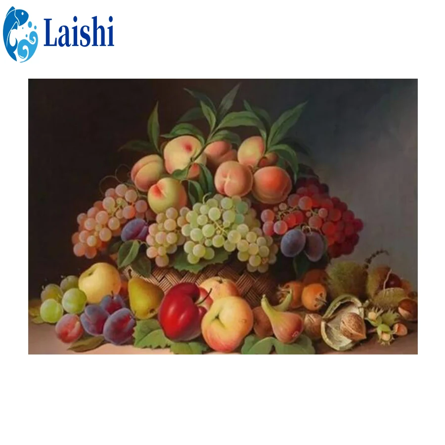 

5D Diy Diamond Painting Fruit platter Full Square/Round Diamond Embroidery Cross stitch Mosaic Kit HD Quality Handmade Products