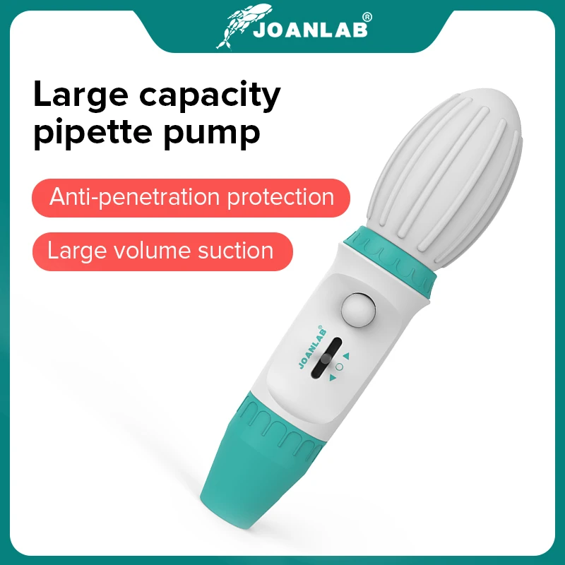 

JOANLAB Official Store Pipette Large Volume Manual Pipette Pump Laboratory Sampler Lab Equipment 0.1-100ml