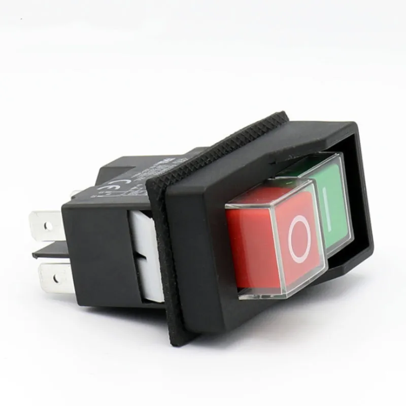 KJD17 IP55 Водонепроницаемый кнопочный электромагнитный выключатель 4-контактный